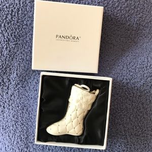 Pandora 2012 Christmas Stocking Ornament NWT